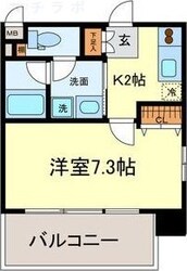 新栄町駅 徒歩9分 6階の物件間取画像